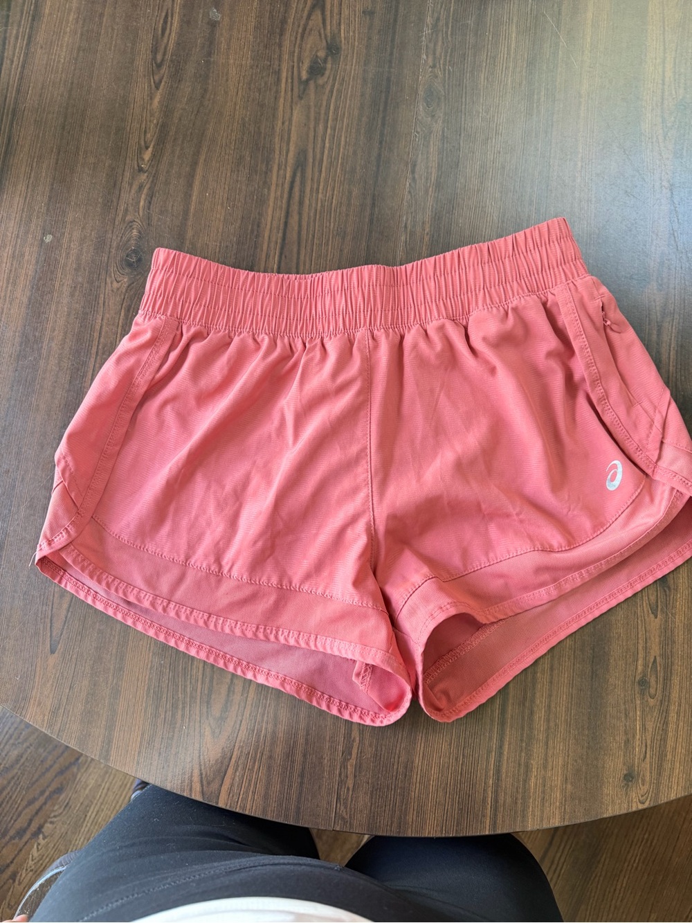 ASICS Coral-Pink Women's Athletic Shorts